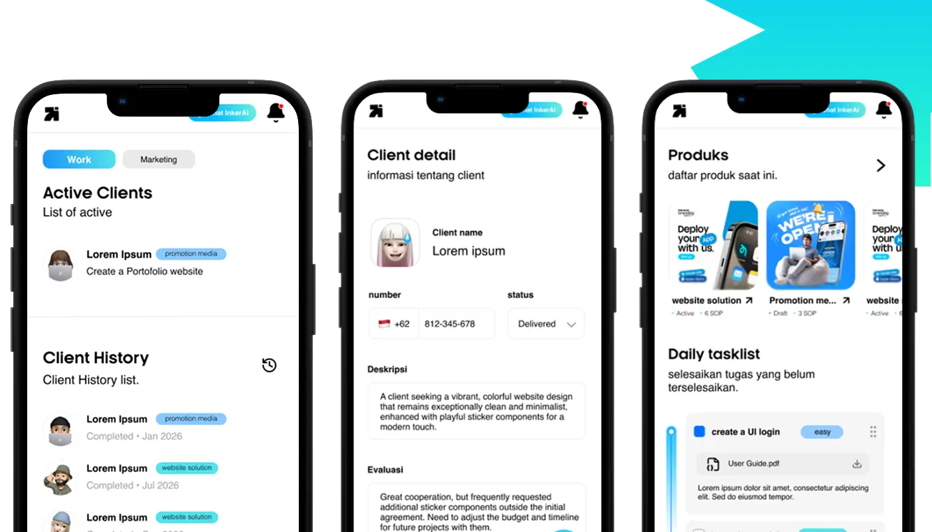 Inker: Business Website